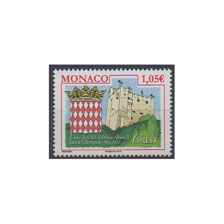 Monaco - 2013 - Nb 2875 - Castles