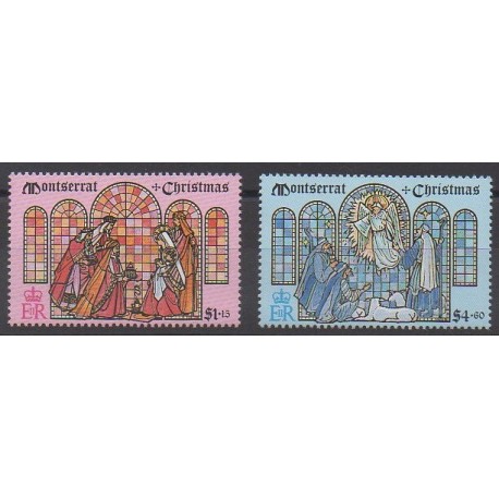 Montserrat - 1992 - No 804/805 - Noël