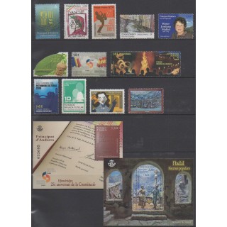 Spanish Andorra - 2018 - Nb 451/464