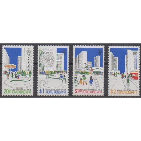 Hong Kong - 1981 - Nb 369/372