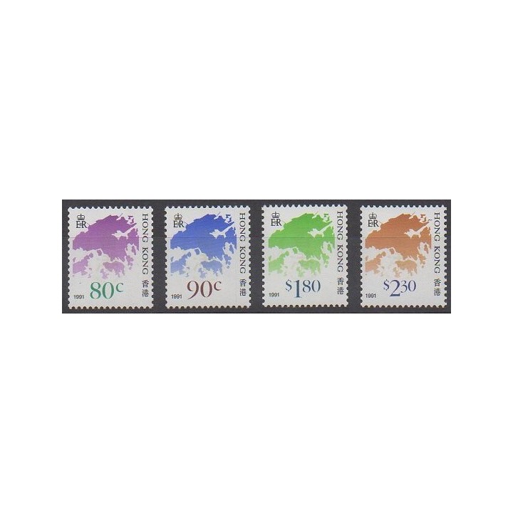 Hong-Kong - 1991 - No 664A/664D