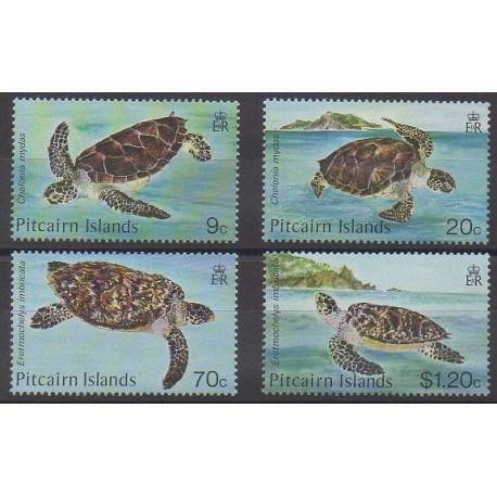 Pitcairn - 1986 - No 264/267 - Reptiles
