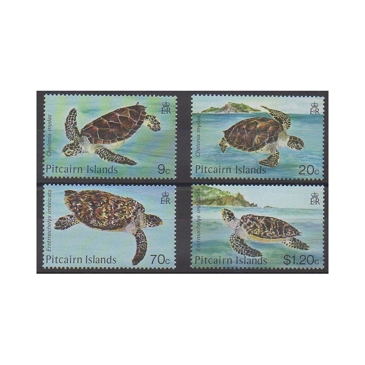 Pitcairn - 1986 - No 264/267 - Reptiles