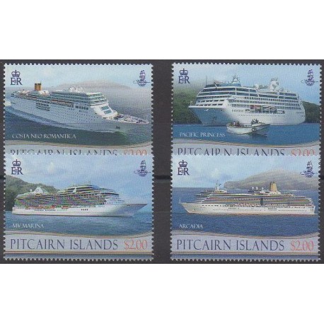 Pitcairn - 2013 - Nb 797/800 - Boats