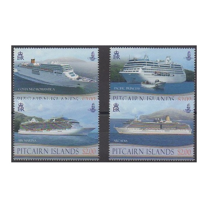 Pitcairn - 2013 - Nb 797/800 - Boats