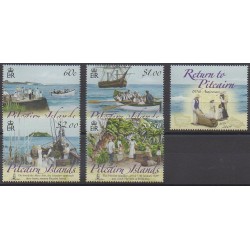 Pitcairn - 2009 - Nb 711/714 - Various Historics Themes