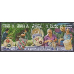 Pitcairn - 2002 - No 574/577 - Artisanat ou métiers