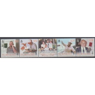 Pitcairn - 2015 - Nb 843/846 - Celebrities