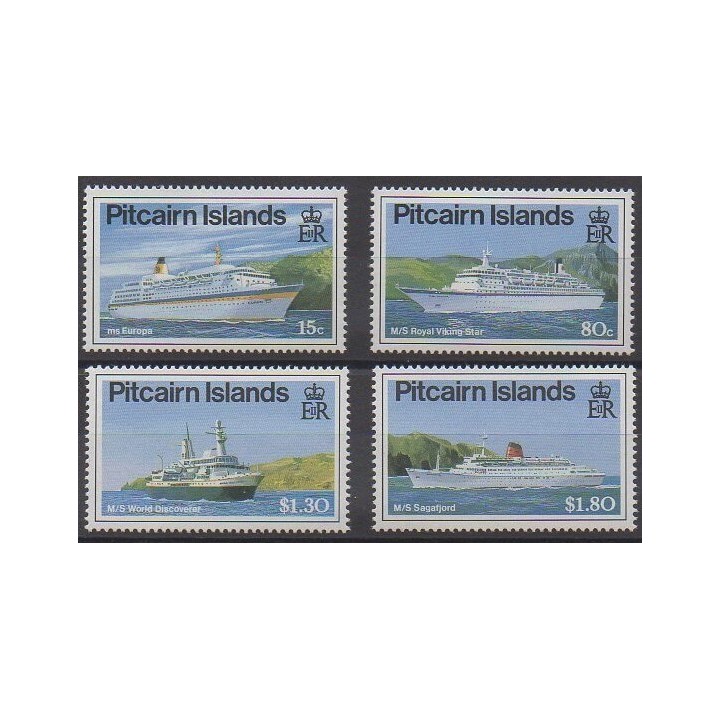 Pitcairn - 1991 - No 366/369 - Navigation