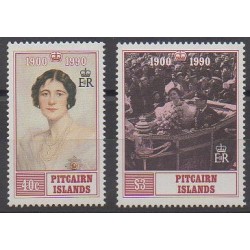 Pitcairn - 1990 - No 347/348 - Royauté - Principauté