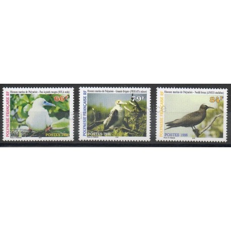 Polynésie - 1996- No 510/512 - Oiseaux