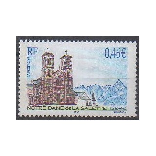 France - Poste - 2002 - Nb 3506 - Churches