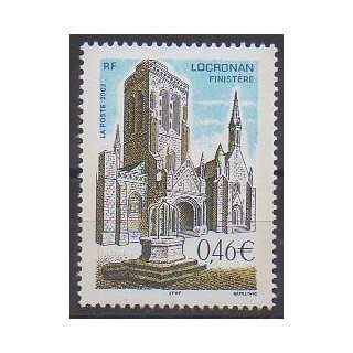 France - Poste - 2002 - No 3499 - Églises