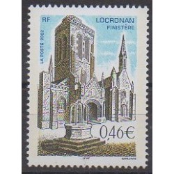 France - Poste - 2002 - No 3499 - Églises