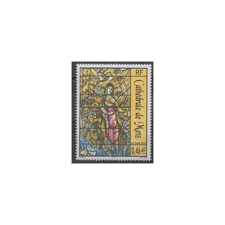 France - Poste - 2002 - Nb 3498 - Art