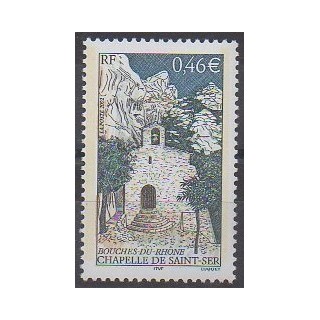 France - Poste - 2002 - No 3496 - Églises