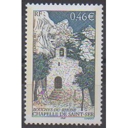 France - Poste - 2002 - No 3496 - Églises