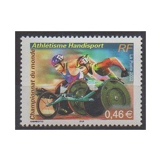 France - Poste - 2002 - Nb 3495 - Various sports