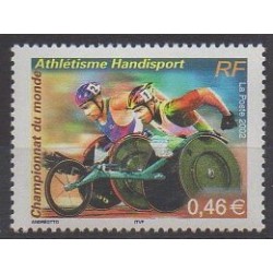 France - Poste - 2002 - Nb 3495 - Various sports