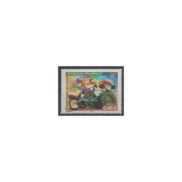 France - Poste - 2002 - No 3495 - Sports divers
