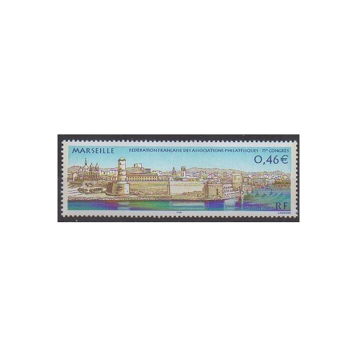 France - Poste - 2002 - No 3489 - Sites  - Philatélie