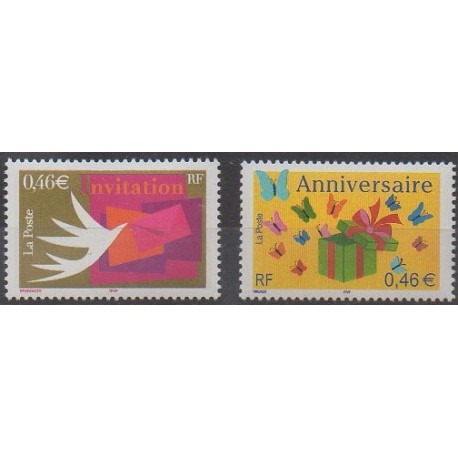 France - Poste - 2002 - No 3479/3480