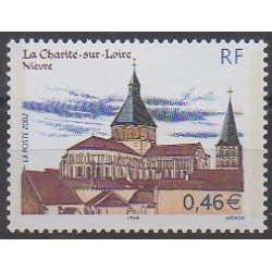 France - Poste - 2002 - No 3478 - Églises