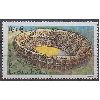 France - Poste - 2002 - Nb 3470 - Monuments