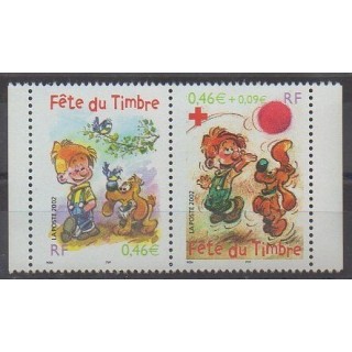 France - Poste - 2002 - No P3467a - Dessins Animés - BD - Philatélie