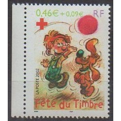 France - Poste - 2002 - Nb 3468 - Cartoons - Comics - Philately