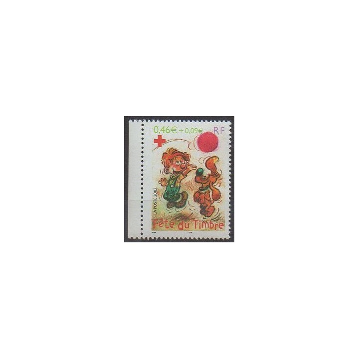 France - Poste - 2002 - Nb 3468 - Cartoons - Comics - Philately