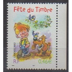 France - Poste - 2002 - Nb 3467a - Cartoons - Comics - Philately