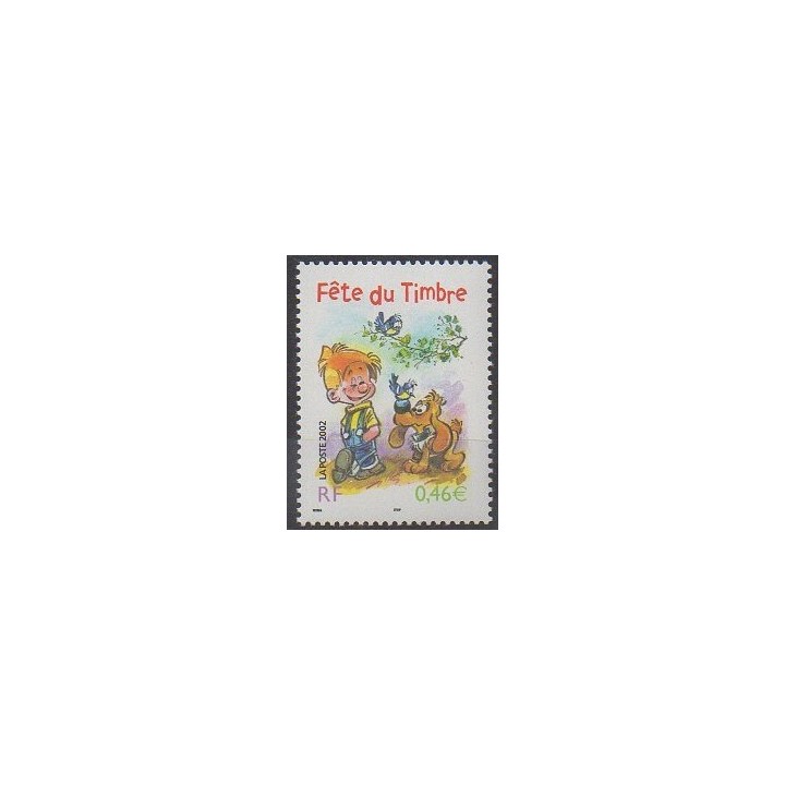 France - Poste - 2002 - Nb 3467 - Cartoons - Comics - Philately