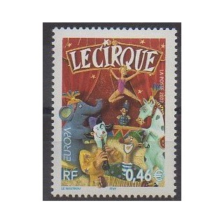 France - Poste - 2002 - Nb 3466 - Circus - Europa