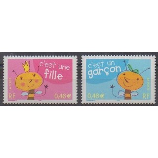 France - Poste - 2002 - Nb 3463/3464