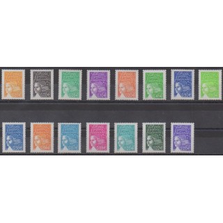 France - Poste - 2002 - Nb 3443/3457
