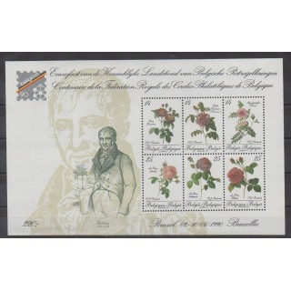 Belgique - 1990 - No BF67 - Roses