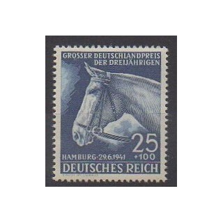 Allemagne - 1941 - No 703 - Chevaux