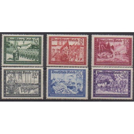 Allemagne - 1941 - No 697/702 - Service postal