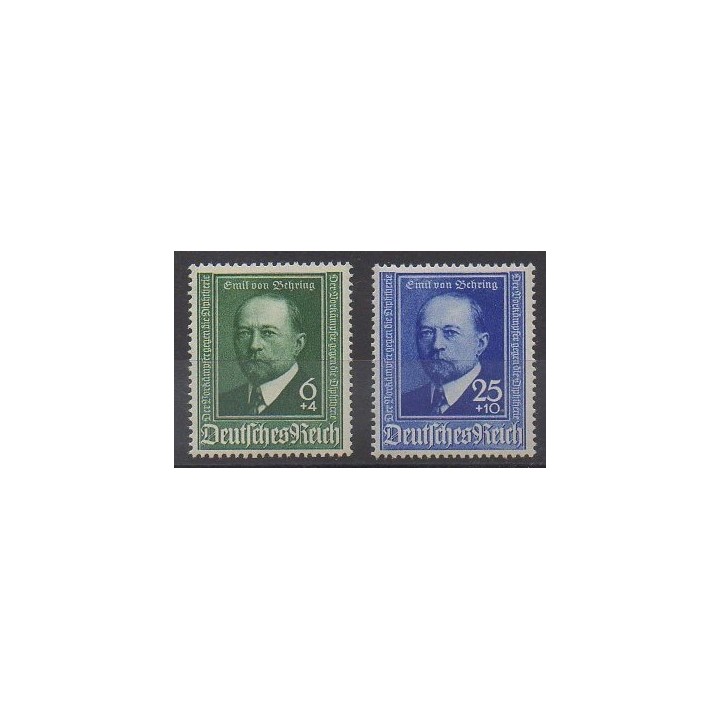 Allemagne - 1940 - No 684/685 - Santé ou Croix-Rouge