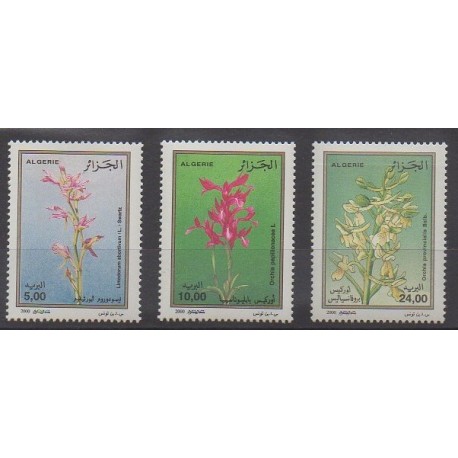 Algeria - 2000 - Nb 1266/1268 - Orchids