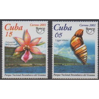 Cub - 2001 - No 3955/3956 - Environnement - Service postal