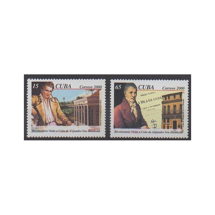Cub - 2000 - Nb 3905/3906 - Various Historics Themes