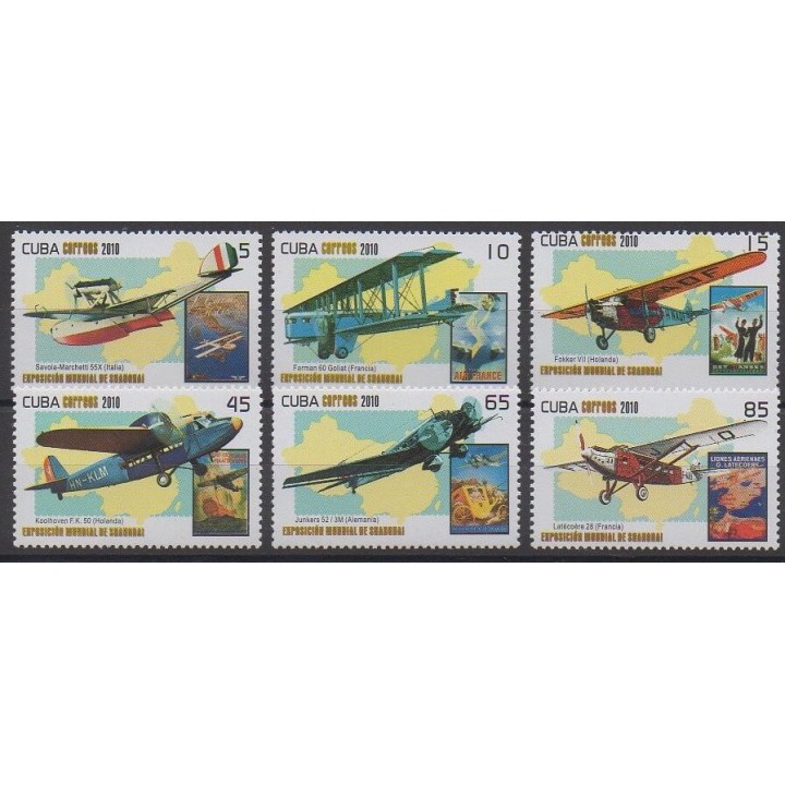 Cub - 2010 - Nb 4855/4860 - Planes