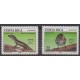 Costa Rica - 1992 - Nb 559/560 - Endangered species - WWF - Postal Service