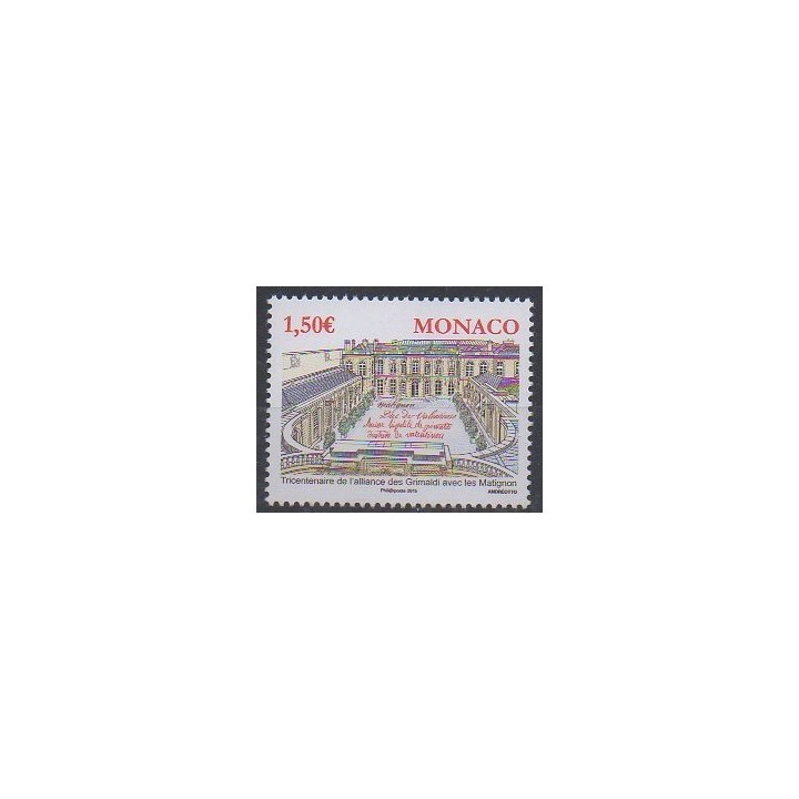 Monaco - 2015 - No 2999 - Histoire