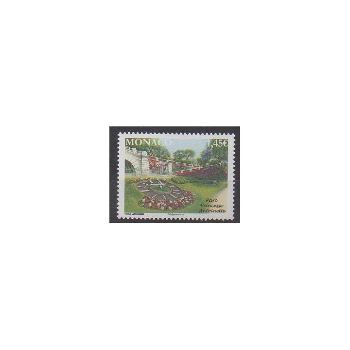 Monaco - 2015 - No 2958 - Parcs et jardins