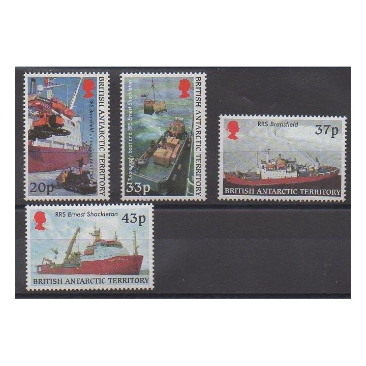 Grande-Bretagne - Territoire antarctique - 2000 - No 321/324 - Navigation - Polaire