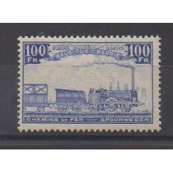 Belgique - 1935 - No CP201 - Chemins de fer - Neuf avec charnière