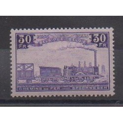 Belgium - 1935 - Nb CP198 - Trains - Mint hinged